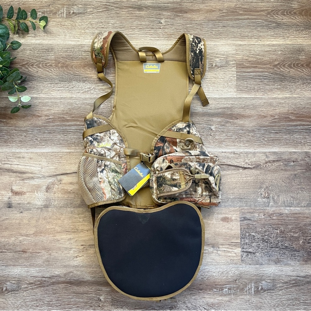 NTW Cabela's Youth Turkey Hunting Camo Vest
